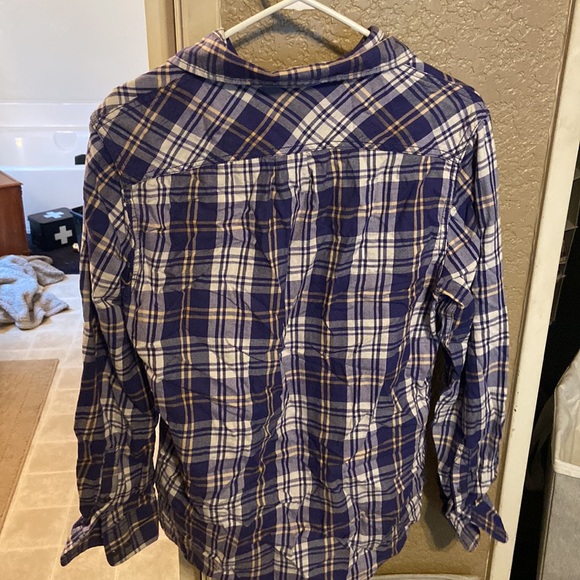 Mission Supply Co Medium Plaid Button Up - Picture 2 of 7